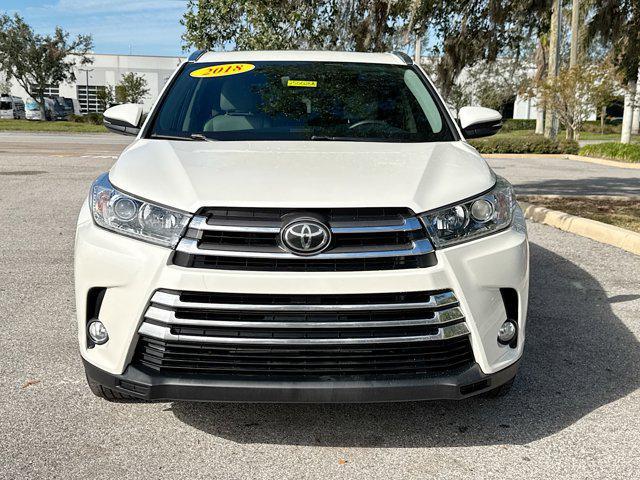 used 2018 Toyota Highlander car, priced at $25,588