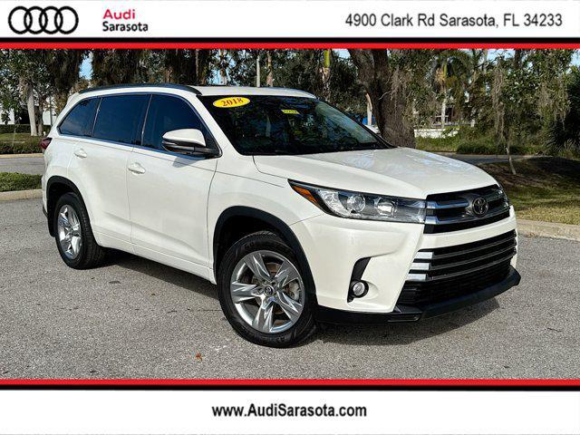 used 2018 Toyota Highlander car, priced at $25,588