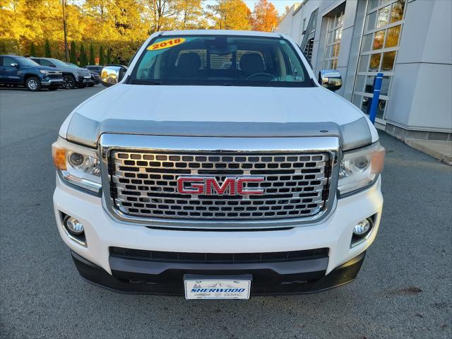 used 2018 GMC Canyon car, priced at $28,990