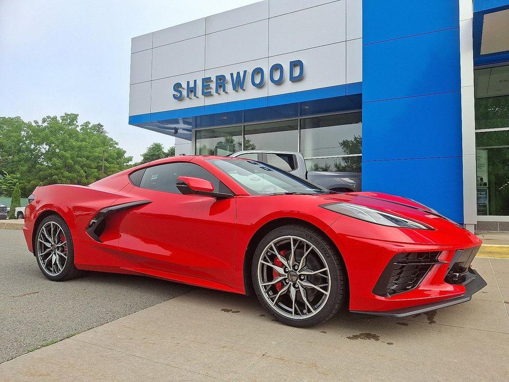 new 2025 Chevrolet Corvette car, priced at $76,020
