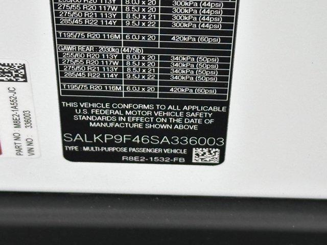 new 2025 Land Rover Range Rover car, priced at $135,381