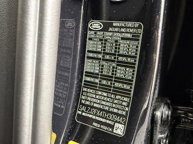 new 2026 Land Rover Range Rover Evoque car, priced at $55,851