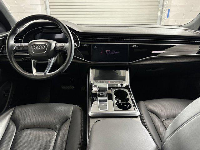 used 2021 Audi Q8 car, priced at $36,496