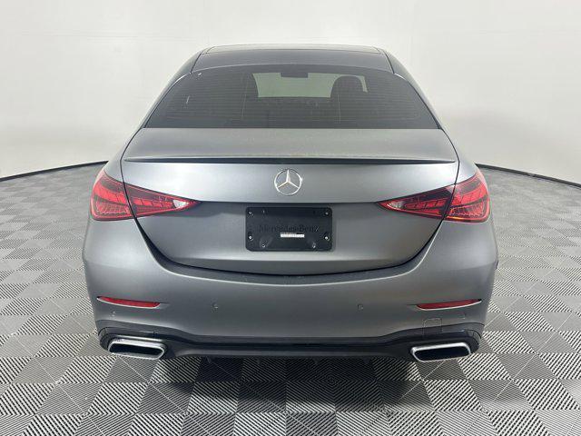 used 2022 Mercedes-Benz C-Class car, priced at $34,998