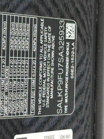 new 2025 Land Rover Range Rover car, priced at $131,965