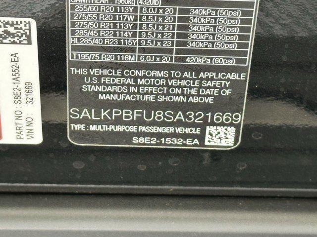 new 2025 Land Rover Range Rover car, priced at $135,050
