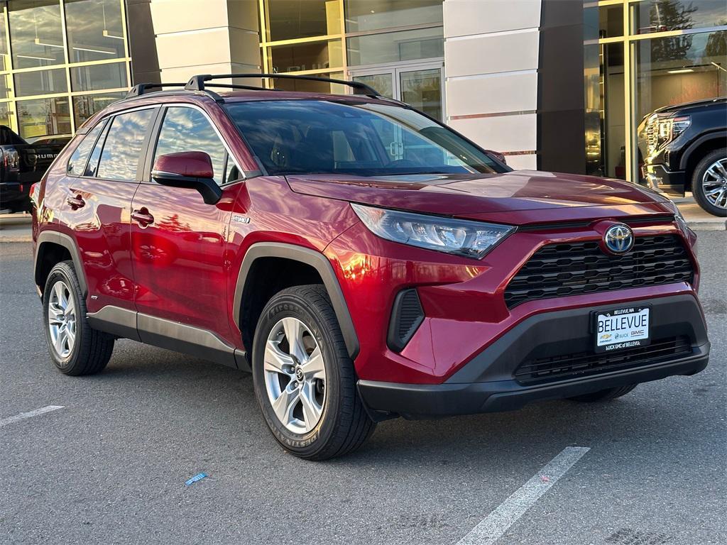 used 2021 Toyota RAV4 Hybrid car, priced at $27,715