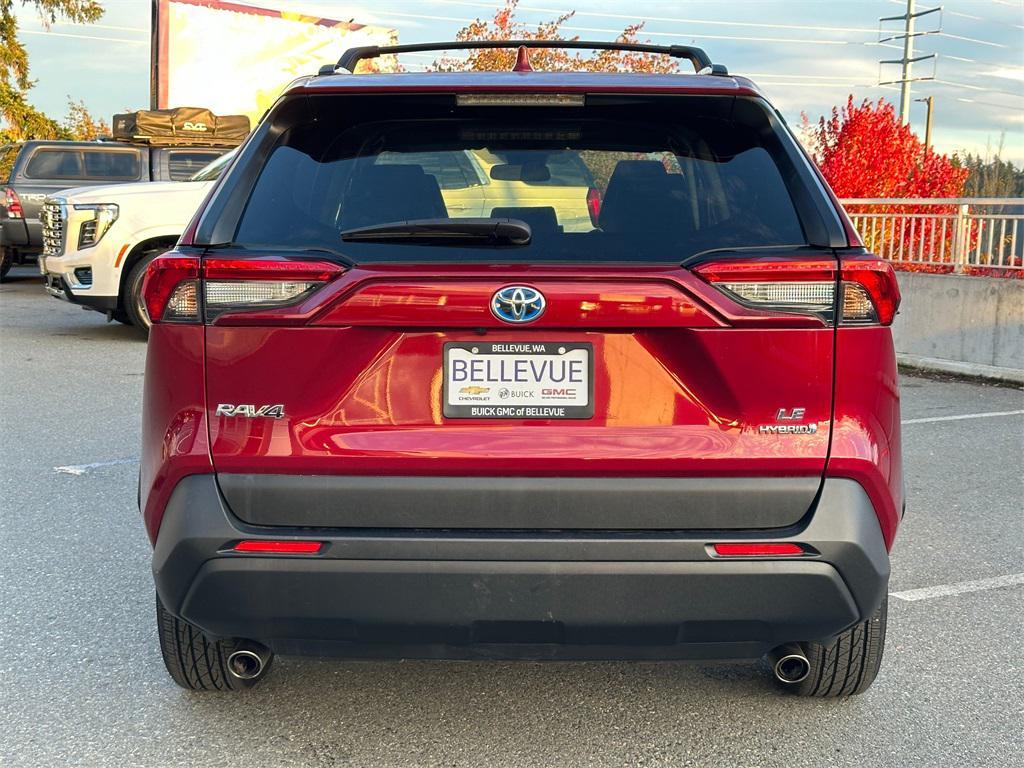 used 2021 Toyota RAV4 Hybrid car, priced at $27,715