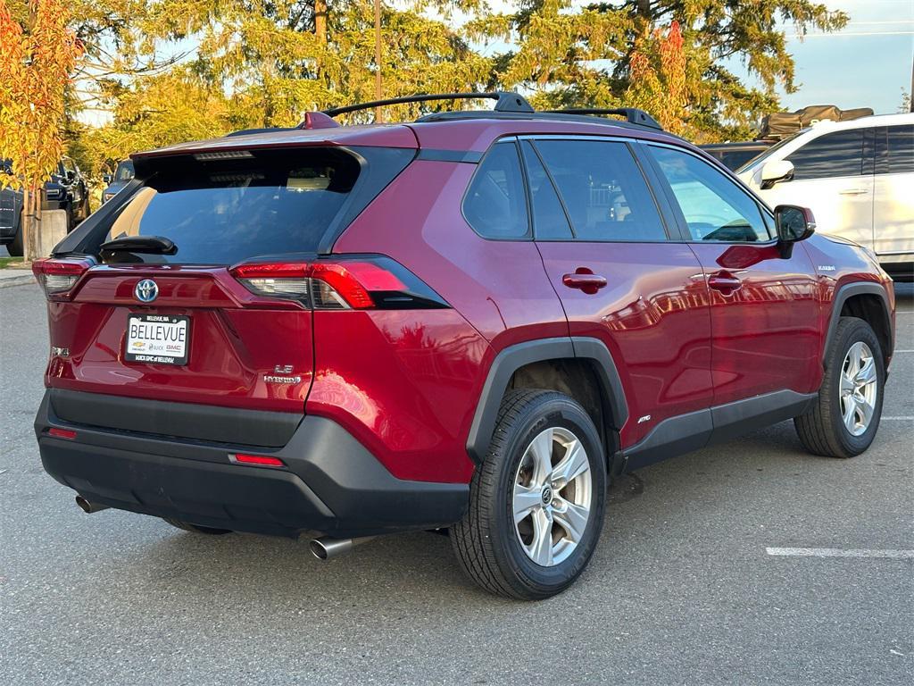 used 2021 Toyota RAV4 Hybrid car, priced at $27,715