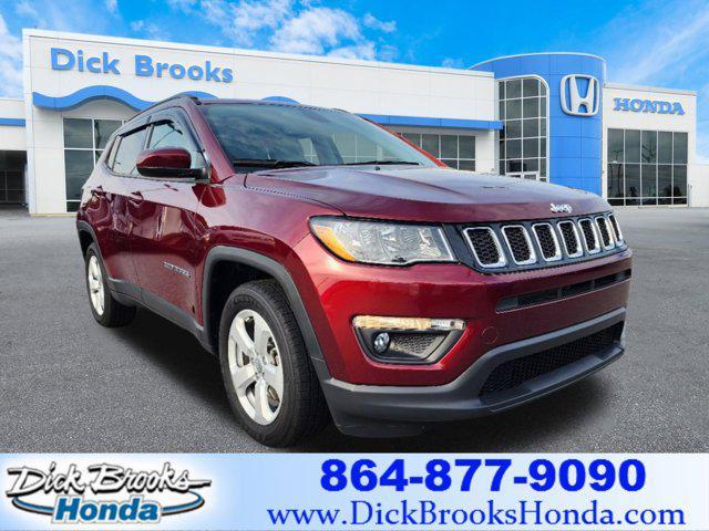 used 2021 Jeep Compass car, priced at $25,973
