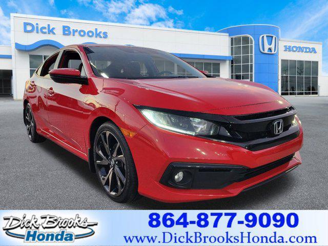 used 2021 Honda Civic car, priced at $20,922