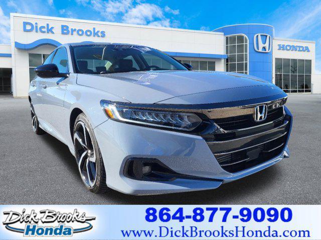 used 2021 Honda Accord car, priced at $26,945