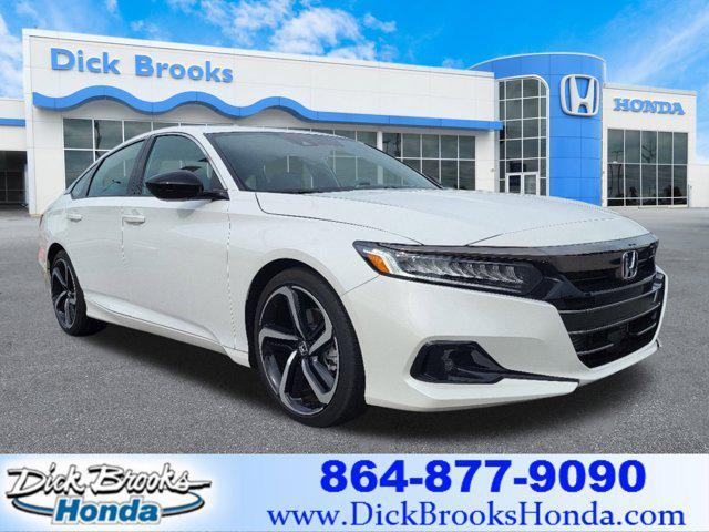 used 2022 Honda Accord car, priced at $29,209