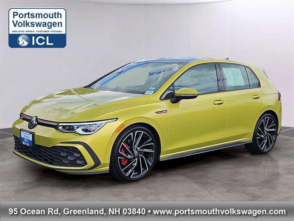 used 2022 Volkswagen Golf GTI car, priced at $25,999