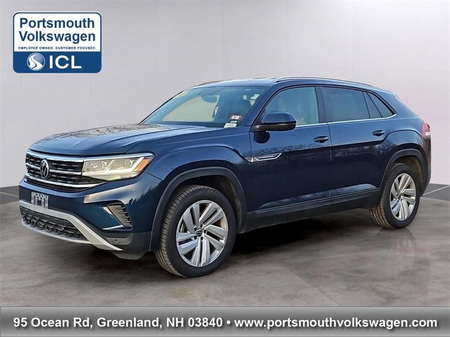 used 2022 Volkswagen Atlas Cross Sport car, priced at $25,987