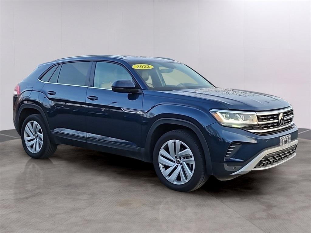 used 2022 Volkswagen Atlas Cross Sport car, priced at $27,599