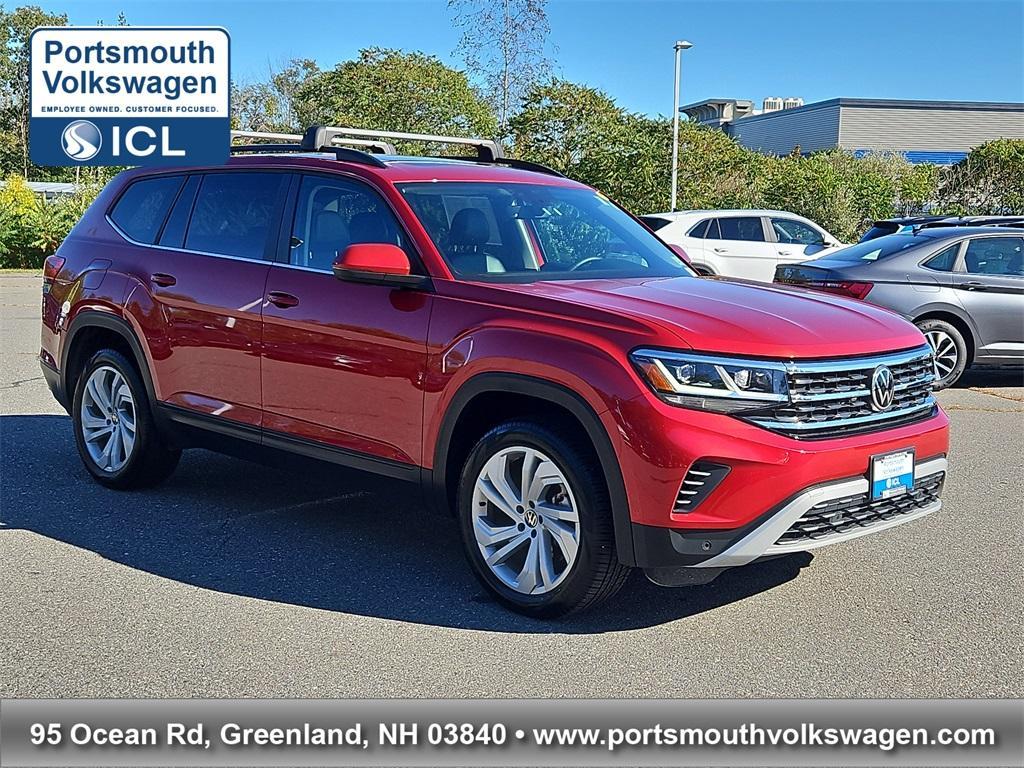 used 2022 Volkswagen Atlas car, priced at $30,299