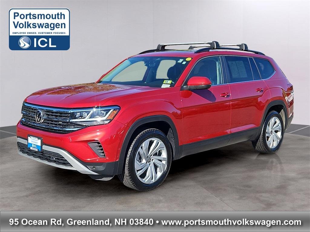 used 2022 Volkswagen Atlas car, priced at $30,299