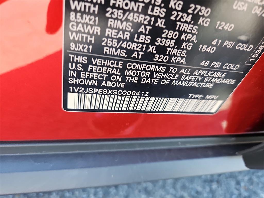 new 2025 Volkswagen ID.4 car, priced at $58,373