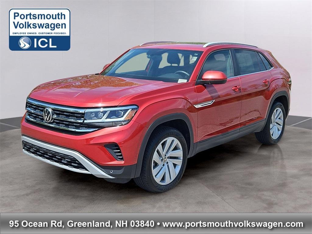 used 2022 Volkswagen Atlas Cross Sport car, priced at $30,987