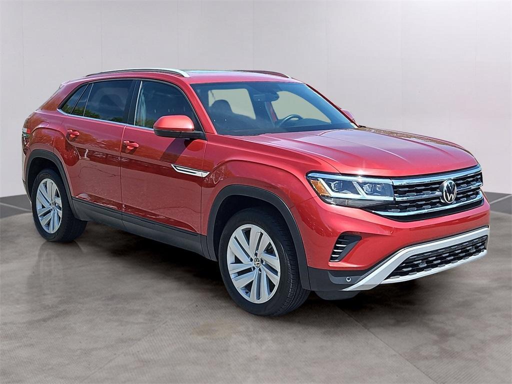 used 2022 Volkswagen Atlas Cross Sport car, priced at $30,987