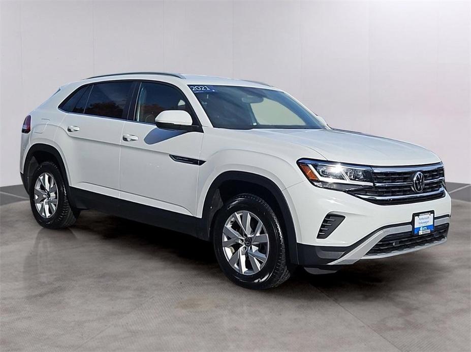 used 2021 Volkswagen Atlas Cross Sport car, priced at $23,987