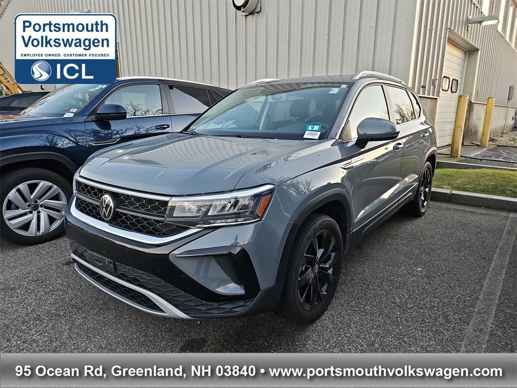 used 2022 Volkswagen Taos car, priced at $20,599