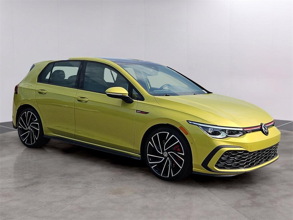 used 2022 Volkswagen Golf GTI car, priced at $29,999