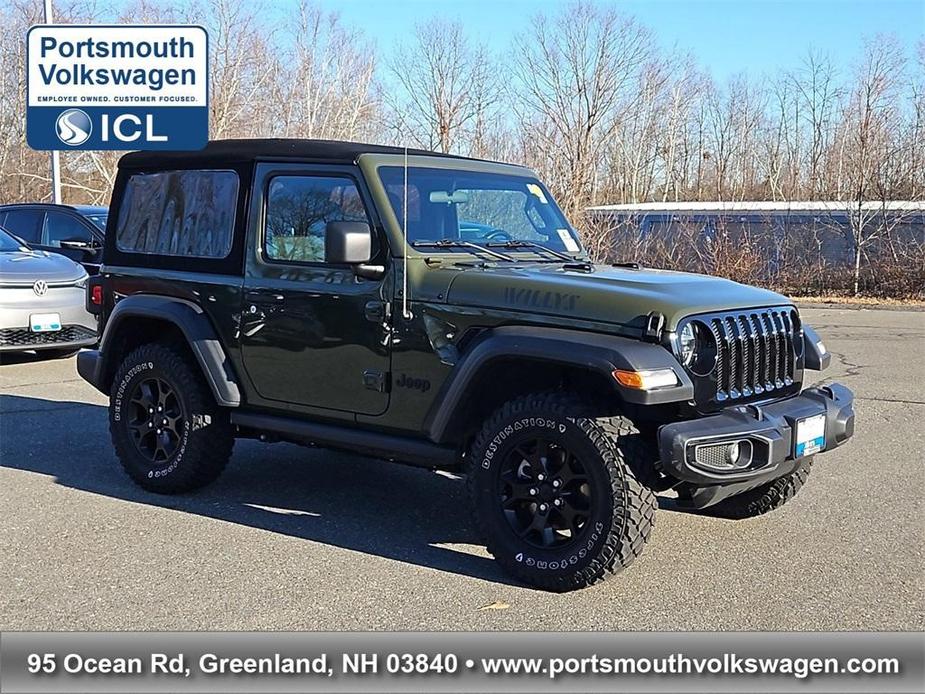 used 2022 Jeep Wrangler car, priced at $31,987