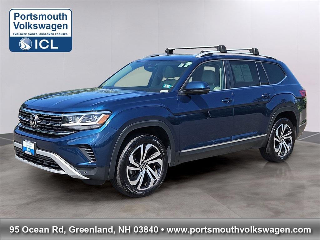used 2022 Volkswagen Atlas car, priced at $28,999