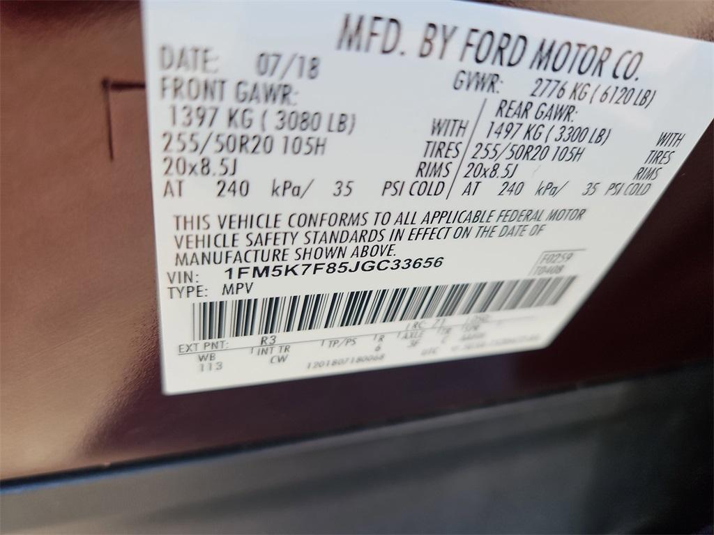 used 2018 Ford Explorer car, priced at $15,299