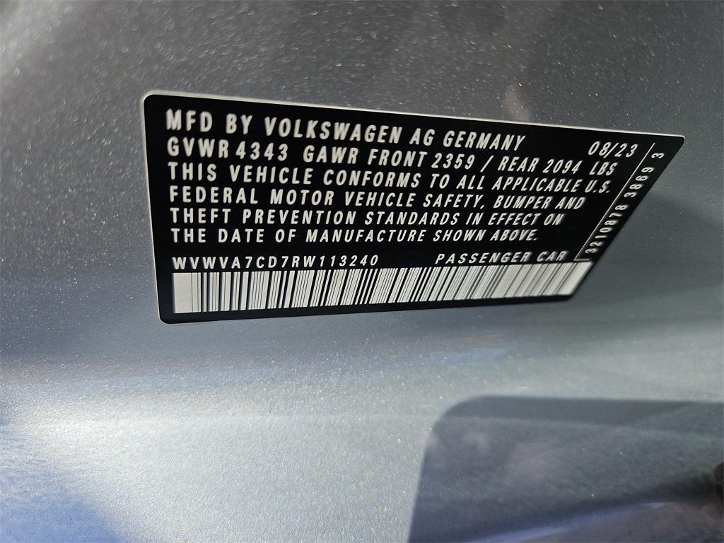 used 2024 Volkswagen Golf GTI car, priced at $37,499