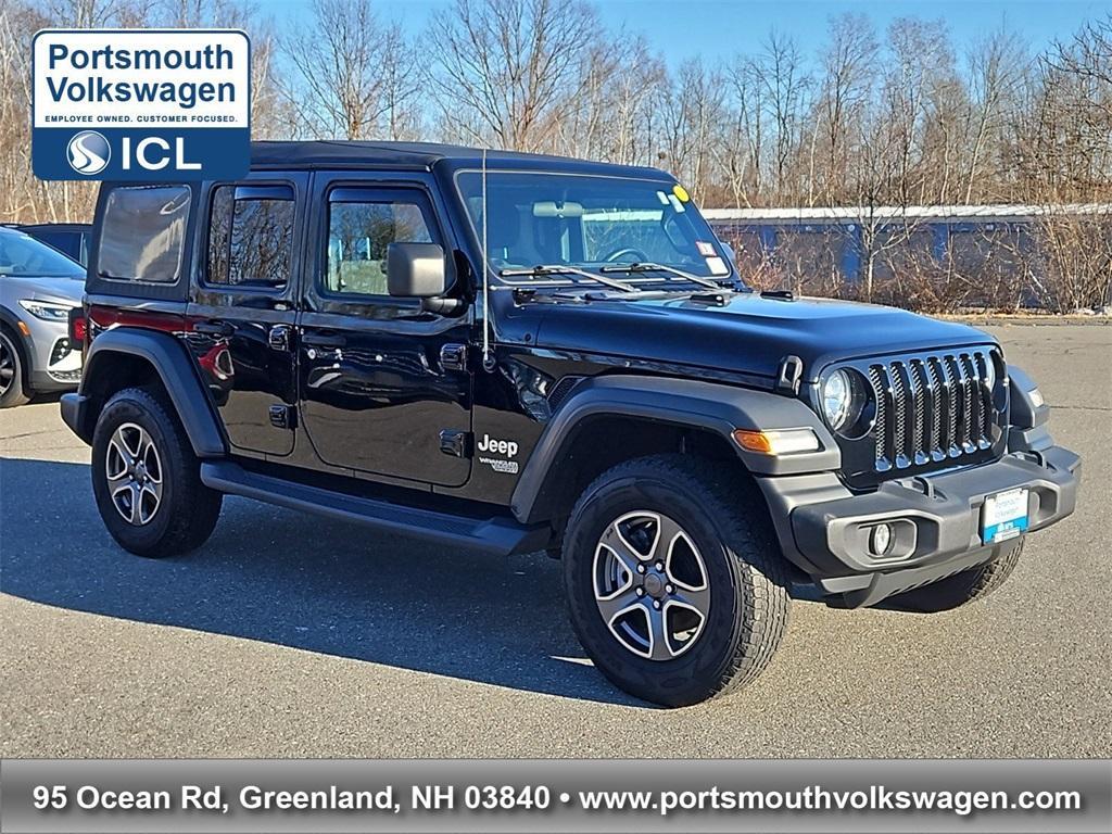 used 2018 Jeep Wrangler Unlimited car, priced at $22,987