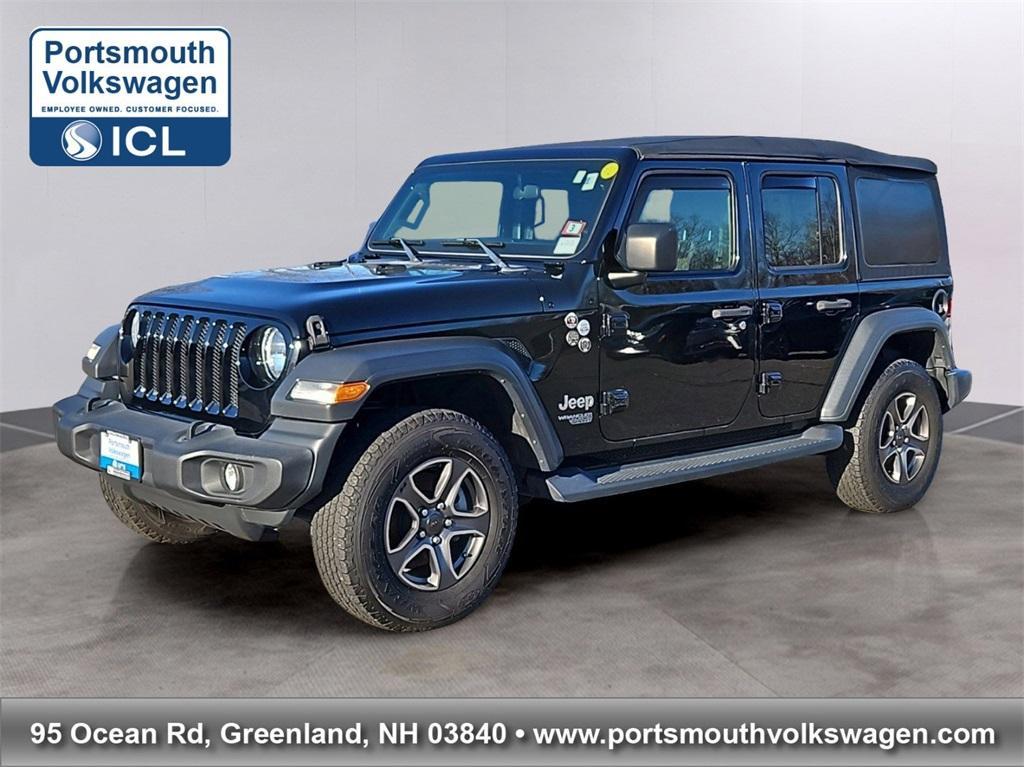 used 2018 Jeep Wrangler Unlimited car, priced at $22,987