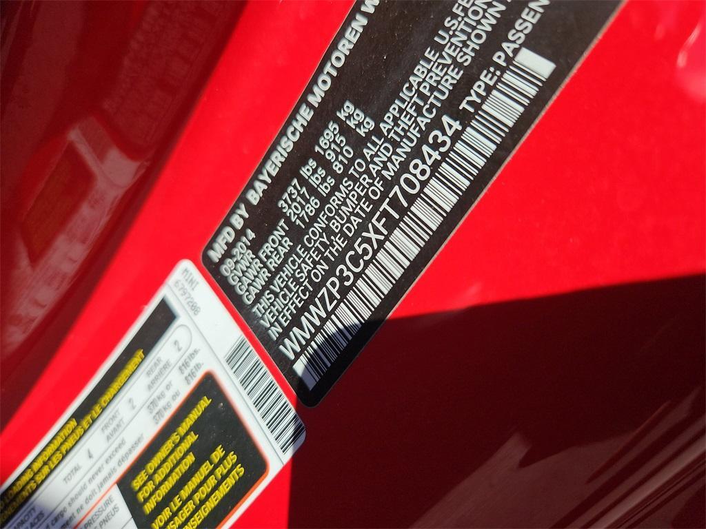 used 2015 MINI Convertible car, priced at $13,299