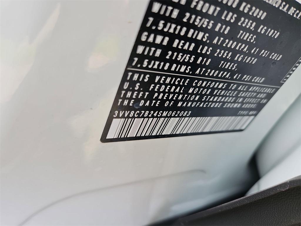 new 2025 Volkswagen Taos car, priced at $28,026