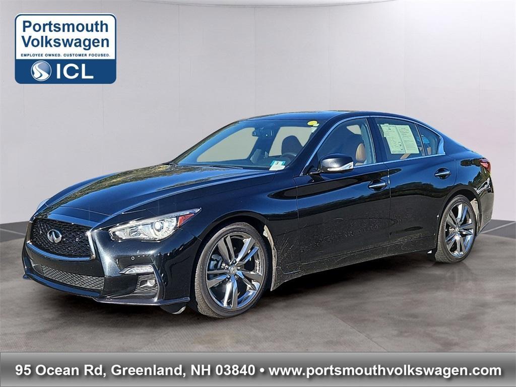 used 2021 INFINITI Q50 car, priced at $33,999