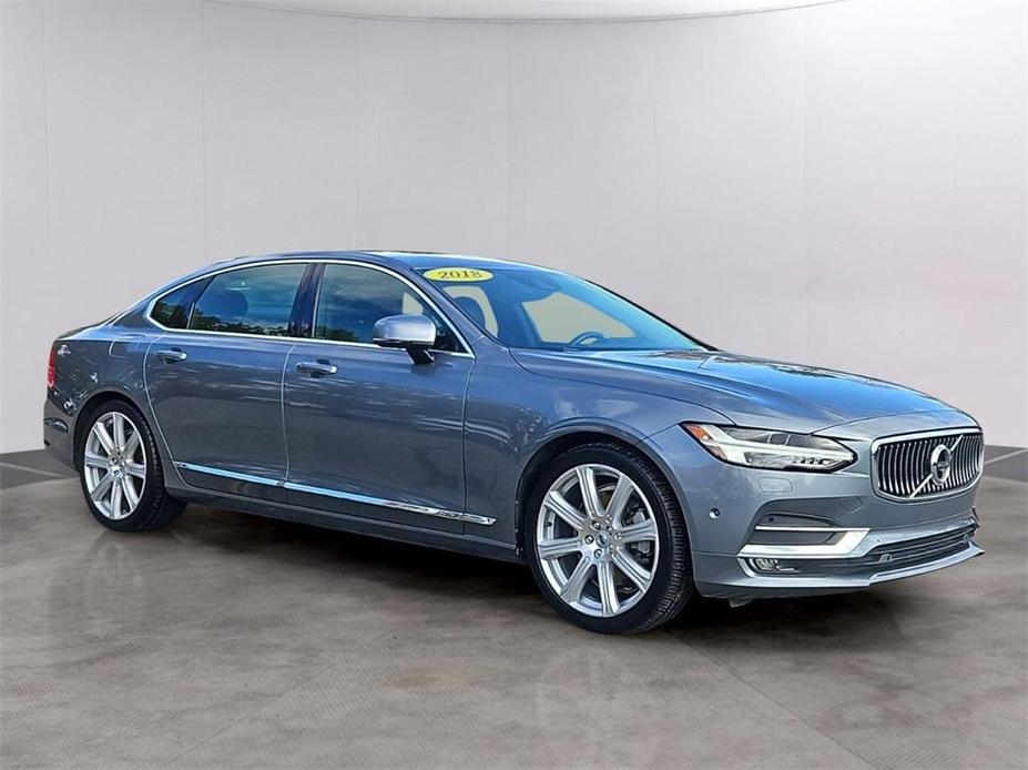 used 2018 Volvo S90 car, priced at $24,987