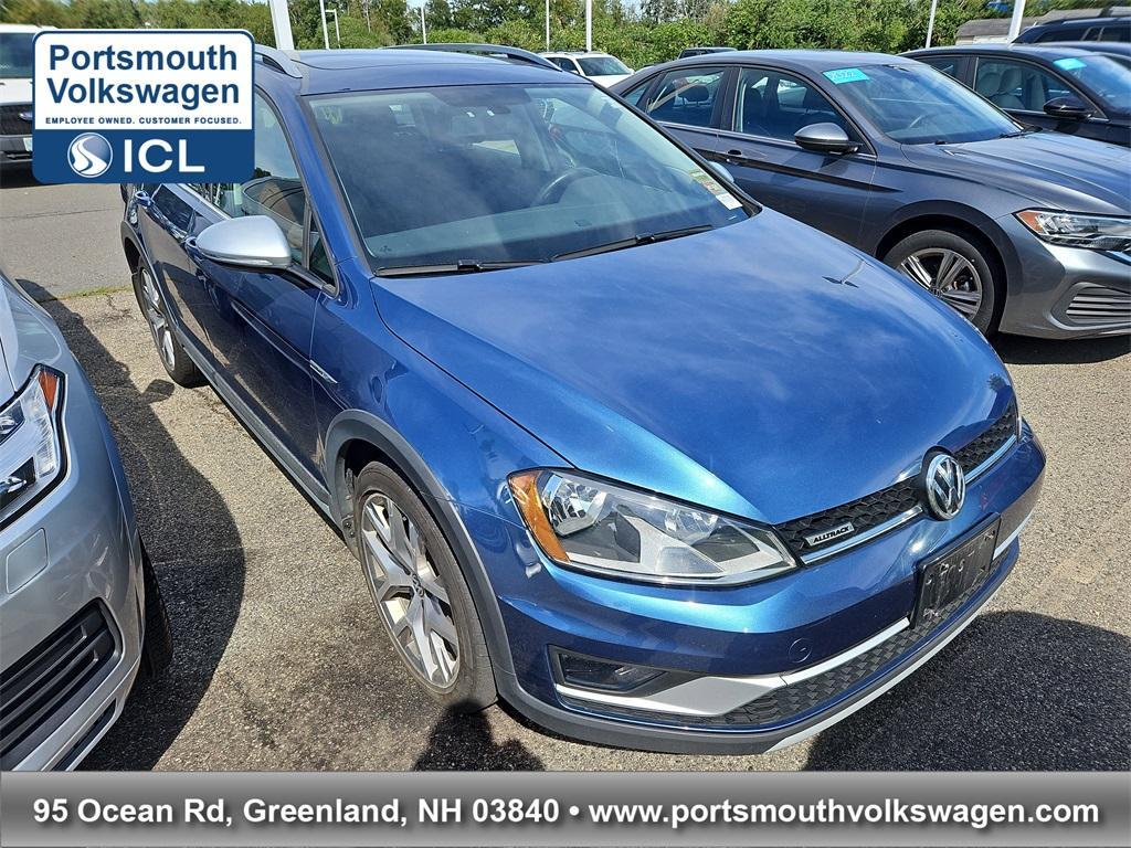 used 2017 Volkswagen Golf Alltrack car, priced at $22,999