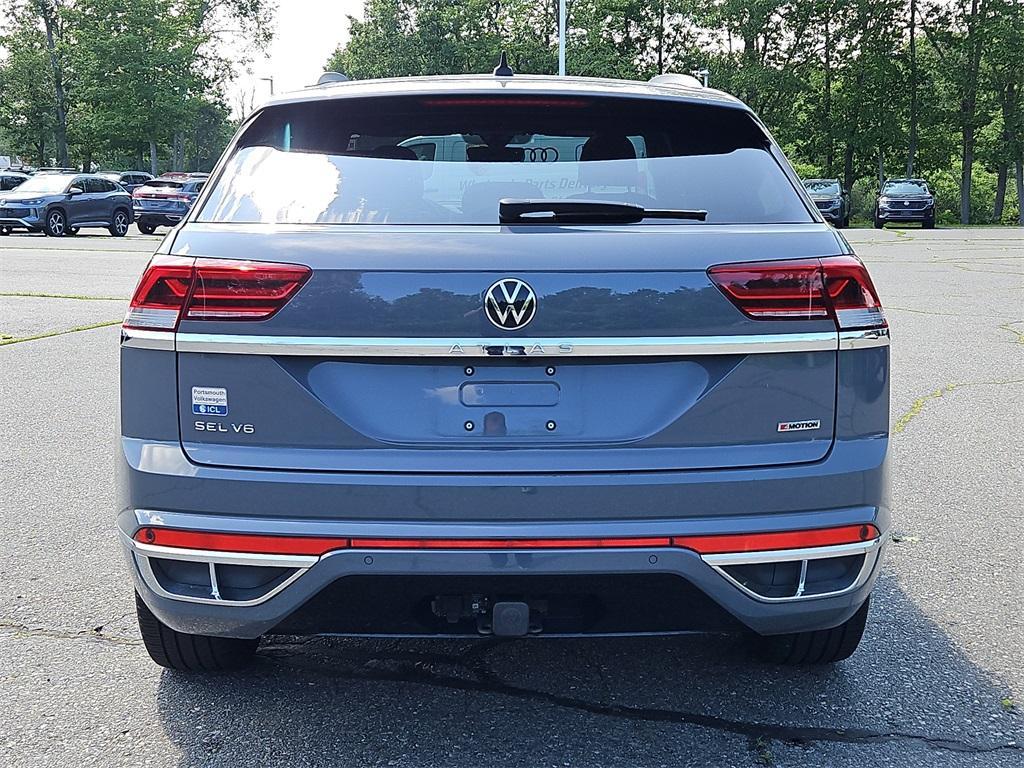 used 2022 Volkswagen Atlas Cross Sport car, priced at $34,987