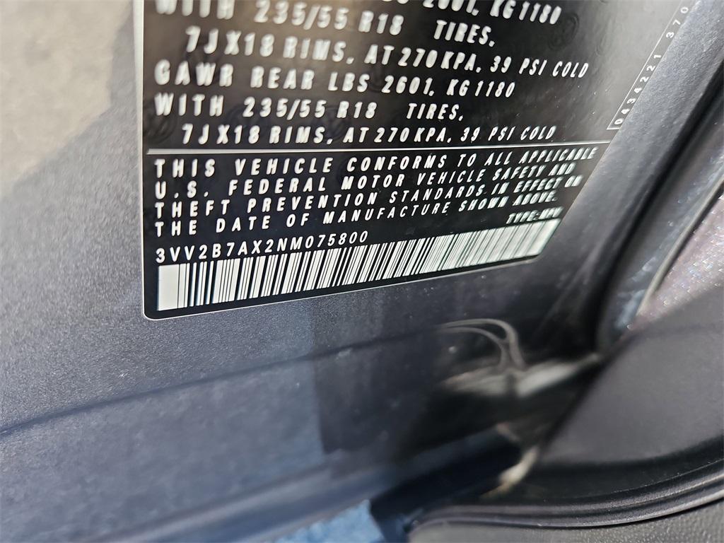 used 2022 Volkswagen Tiguan car, priced at $26,987