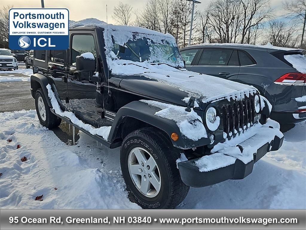 used 2017 Jeep Wrangler Unlimited car, priced at $21,999