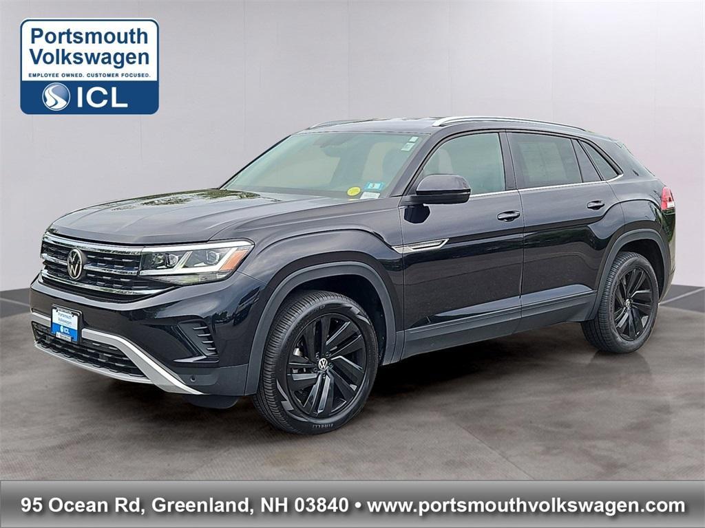 used 2022 Volkswagen Atlas Cross Sport car, priced at $28,987