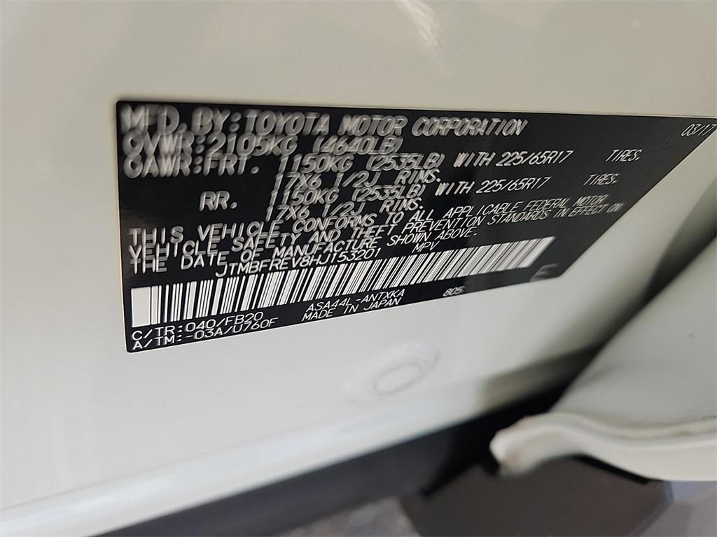 used 2017 Toyota RAV4 car, priced at $13,999