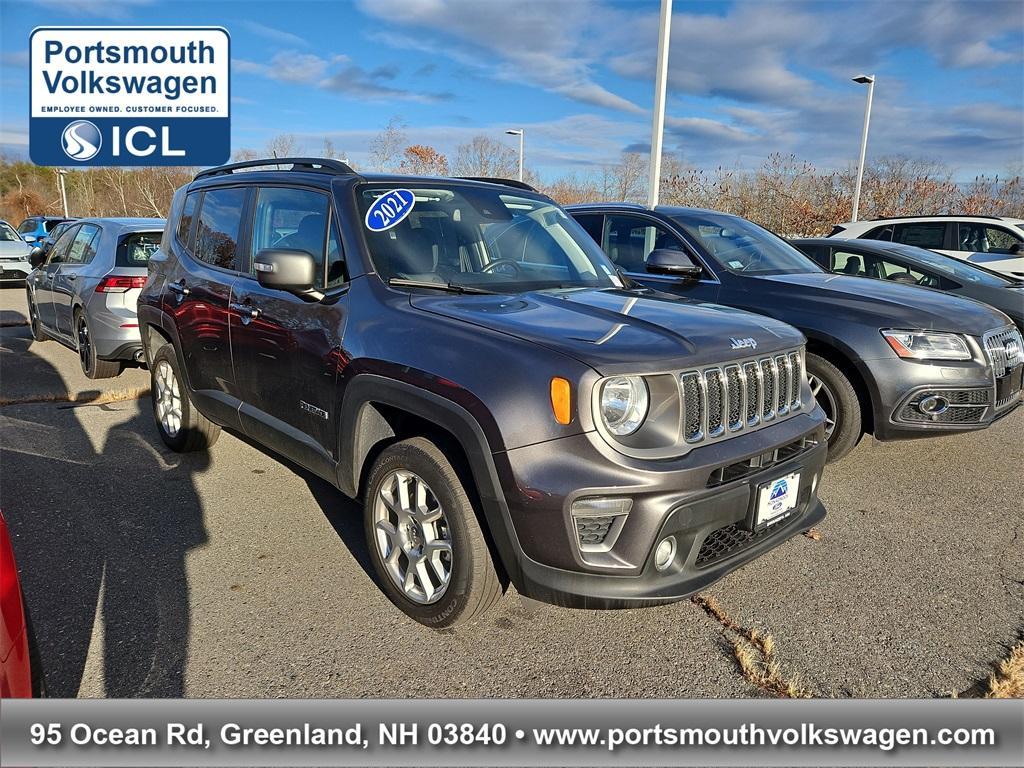 used 2021 Jeep Renegade car, priced at $19,299