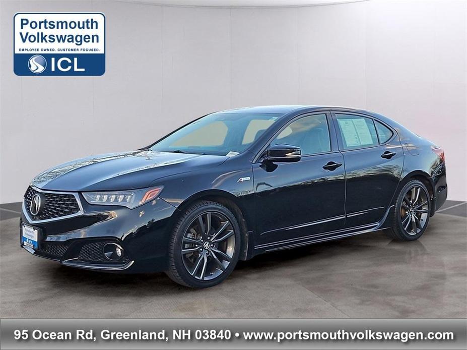 used 2018 Acura TLX car, priced at $24,487