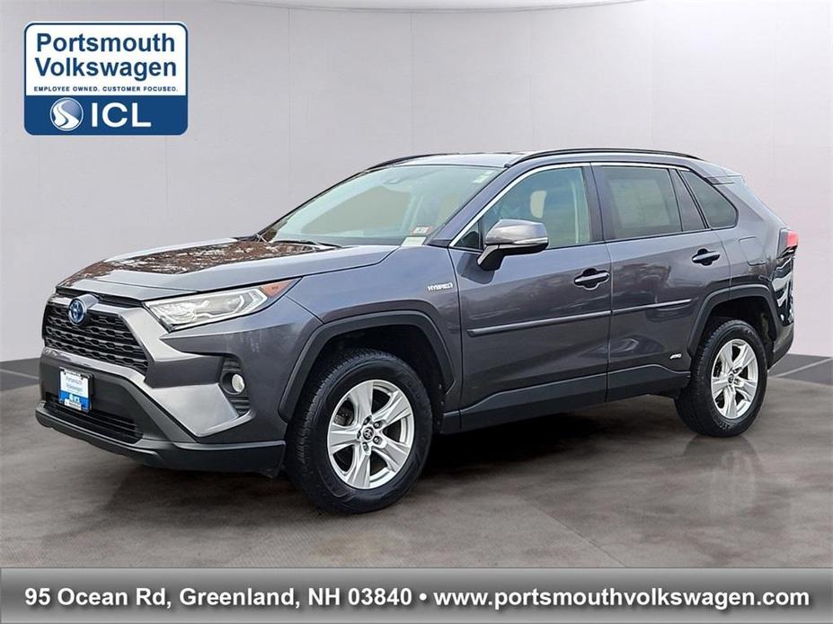 used 2021 Toyota RAV4 Hybrid car, priced at $28,487