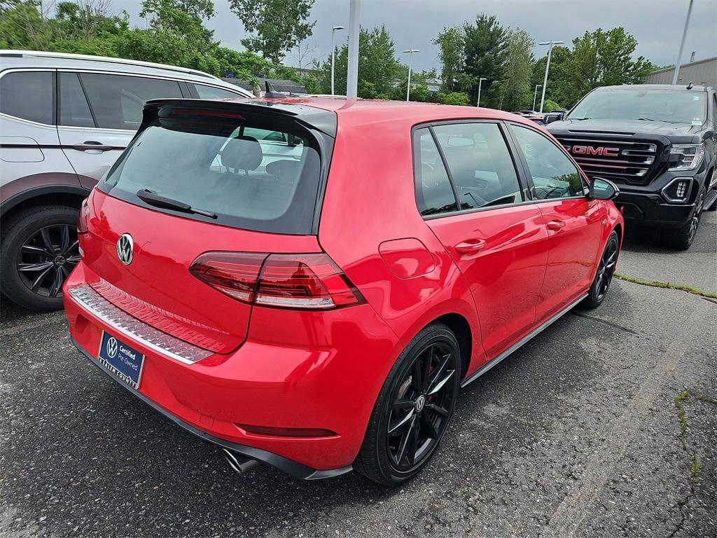 used 2021 Volkswagen Golf GTI car, priced at $28,987