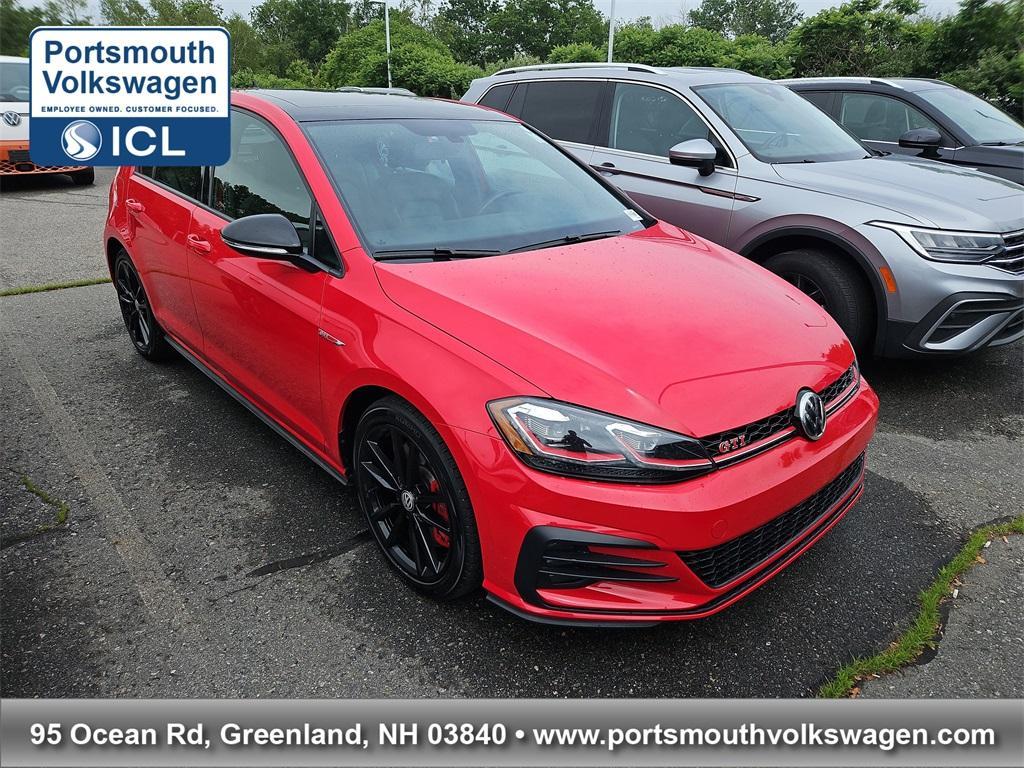 used 2021 Volkswagen Golf GTI car, priced at $28,987