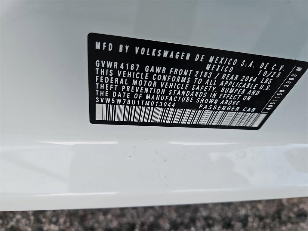 new 2026 Volkswagen Jetta car, priced at $25,130